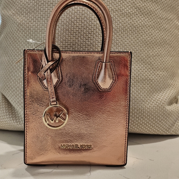 NWT- Michael Kors Mercer XS NS Shopper- Primrose - Picture 3 of 8